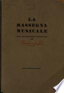 La Rassegna musicale