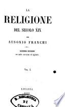 La religione del secolo 19