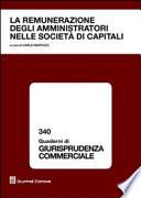 La remunerazione degli amministratori nelle società di capitali