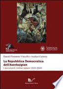 La Repubblica democratica dell'Azerbaigian