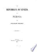 La repubblica di Venezia e la Persia