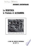 La resistenza in Provincia di Alessandria