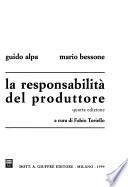 La responsabilità del produttore
