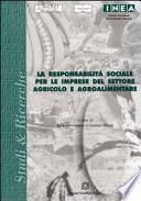 La responsabilità sociale per le imprese del settore agricolo e agroalimentare