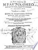 La retorica di M. Bartolomeo Cavalcanti ...
