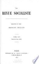 La revue socialiste