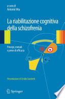 La riabilitazione cognitiva della schizofrenia