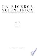 La Ricerca scientifica