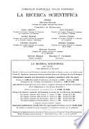 La Ricerca scientifica