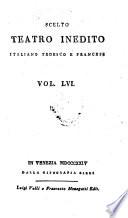 La riconciliazione di un matrimonio in teatro (etc.)