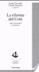 La riforma del CONI