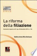 La riforma della filiazione