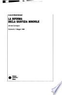 La Riforma della giustizia minorile