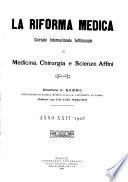 La Riforma medica