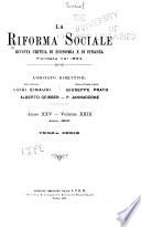 La Riforma sociale