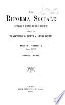 La riforma sociale