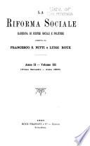 La riforma sociale