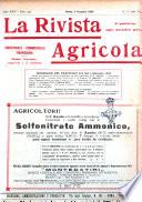 La rivista agricola industriale finanziaria commerciale