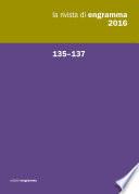 la rivista di engramma 2016 135-137