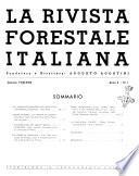 La rivista forestale italiana