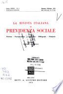 La Rivista italiana di previdenza sociale