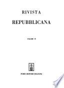 La Rivista repubblicana di politica, filosofia, scienze, lettere ed arti
