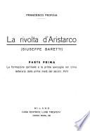 La rivolta d'Aristarco (Giuseppe Baretti)