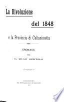 La rivoluzione del 1848 e la provincia di Caltanissetta