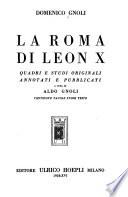 La Roma di Leon X