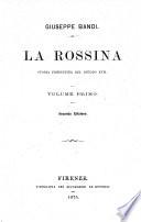 La Rossina, storia fiorentina del secolo XVII