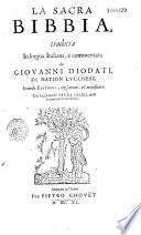 La sacra Bibbia