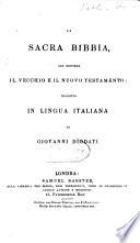 La Sacra Bibbia