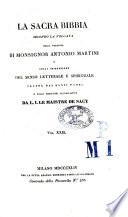 La sacra Bibbia secondo la volgata