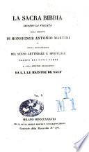 La sacra Bibbia secondo la volgata