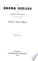 La sacra Bibbia secondo la volgata