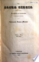 La sacra Bibbia secondo la volgata
