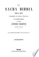 La Sacra Bibbia secondo la Volgata [l*Antico ed il Nuovo Testamento]