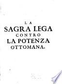 La sagra lega contro la potenza ottomana