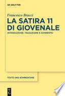 La satira 11 di Giovenale