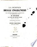La scienza degli ingegneri nella direzione delle opere di fortificazione e d'architettura civile di Belidor
