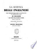 La scienza degli ingegneri nella direzione delle opere di fortificazione e d'architettura civile