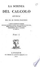 La scienza del calcolo