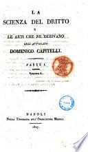 La scienza del dritto e le arti che ne derivano dell'avvocato Domenico Capitelli