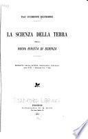 ... La scienza della terra nella nuova Rivista di scienza...