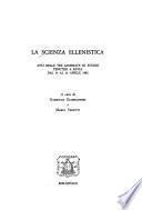 La Scienza ellenistica