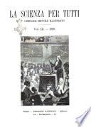 La scienza per tutti giornale popolare illustrato