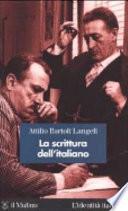 La scrittura dell'italiano