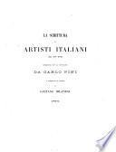 La scrittura di artisti italiani