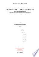 La scrittura e l'interpretazione: Dal naturalismo al postmoderno (t. 1-2)