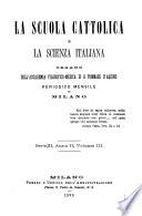 La Scuola cattolica e la scienza italiana